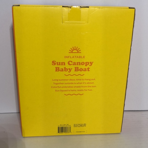 Baby Sun Canopy Inflatable Baby Boat - Picture 4 of 4